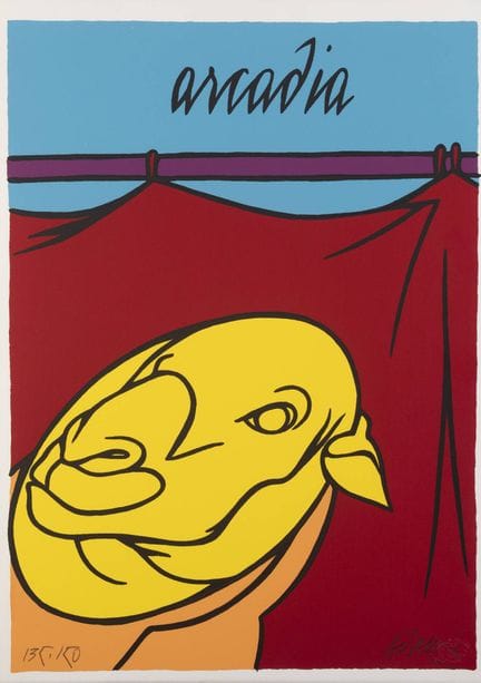 ADAMI VALERIO
Bologna 1935
„Arcadia“
50 x 35 Blatt