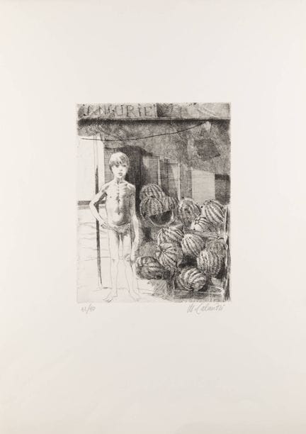 CALANDRI MARIO
Turin 1914 – 1993
„Die Wassermelone
