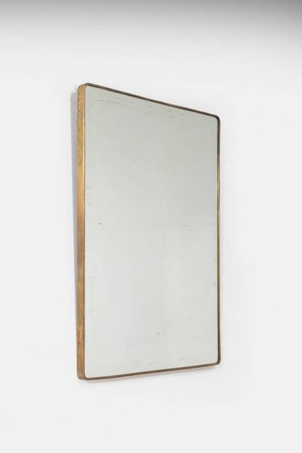 FABRICATION ITALIENNE
Miroir mural
Cadre en laiton