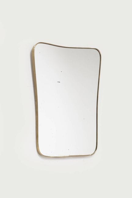 FABRICATION ITALIENNE
Miroir mural
Cadre en laiton