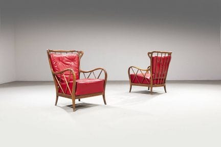 BUFFA PAOLO, dans le style de
Paire de fauteuils
S