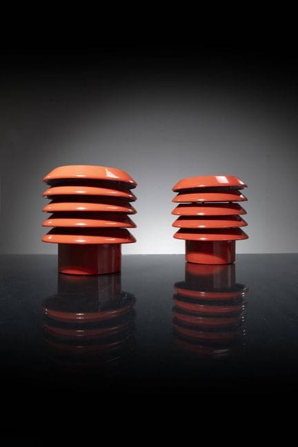 MARTINELLI ELIO
Paire de lampes de table, modèle 6