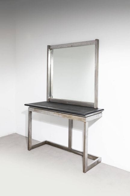 FABRICATION ITALIENNE
Console avec miroir
Métal, a
