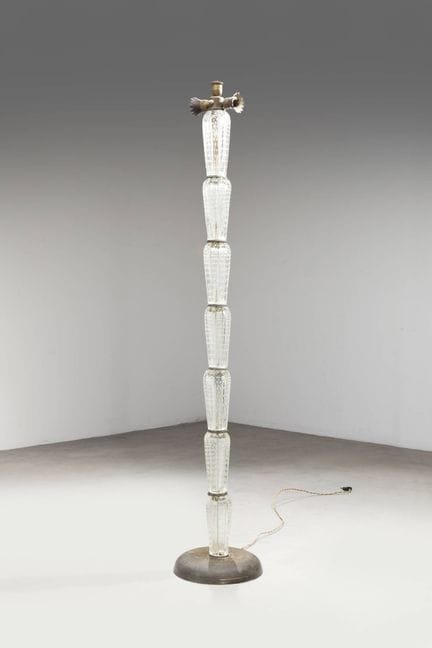 BAROVIER &amp; TOSO
Lampe sur pied
Structure en la