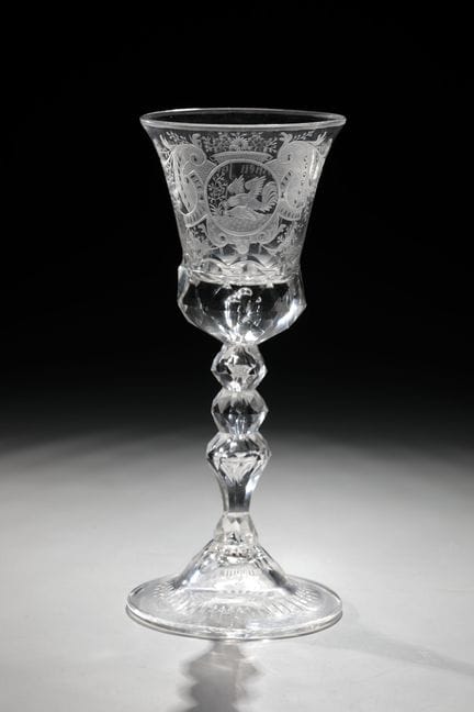 Coupe « Erotica »
Coupe « Erotica » de Saxe, verre