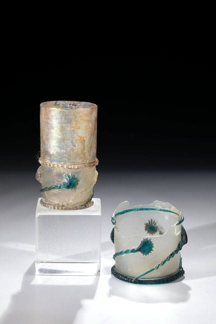 Lot mixte de coupes « comète » et de fragments
Lot