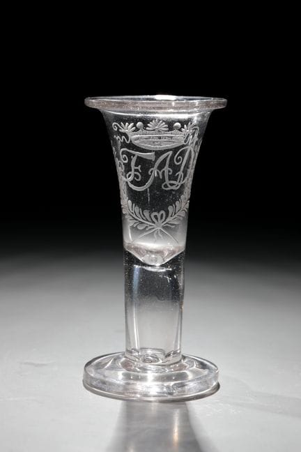 Constable, Allemagne du Nord, XVIIIe siècle. Verre