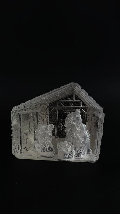 Objet en verre de Kristian Klepsch, Mizzi Glashütt