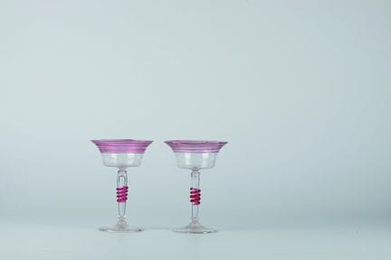 Paire de verres à champagne
Paire de verres à cham