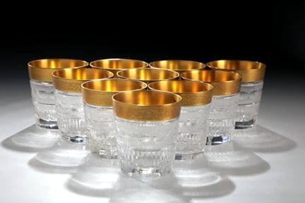 Dix verres à whisky Ludwig Moser &amp; Söhne, Karl