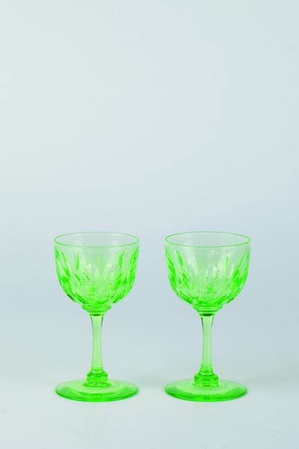 Paire de petits verres à vin
Paire de petits verre