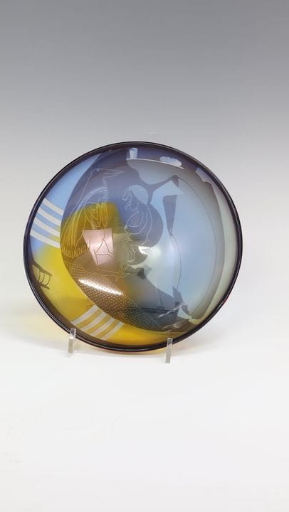 Coquille
Bol Ann Wärff Verre incolore, intérieur c