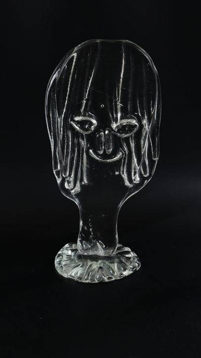 Objet « Head » de Fulvio Bianconi pour Glasi Hergi