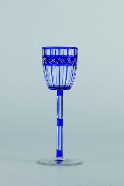 Verre à vin du neveu de Meyr, Adolf, vers 1910. Ve