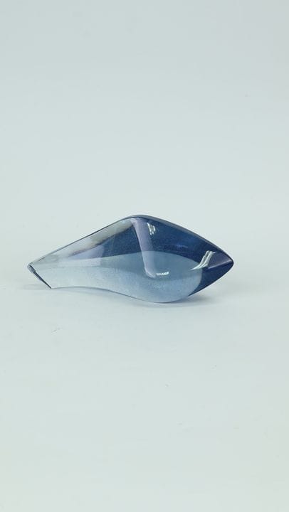 Objet « Fish » de Gerhard Schechinger, 1968. Verre
