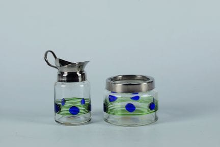 Petit pot à crème et récipient « Harka » de la man