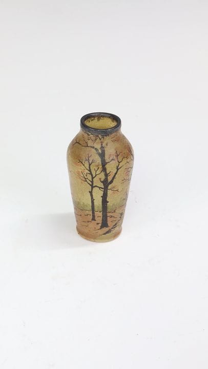 Vaso in miniatura “Paysage d’automne” di J. Robert