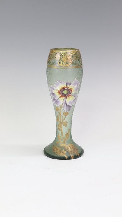 Vase « Anémones » Legras &amp; Cie., Saint-Denis, 