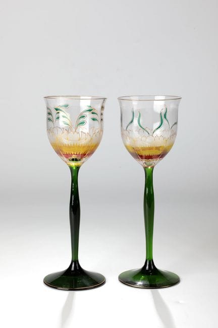 Paire de verres à pied
Paire de verres à pied de l