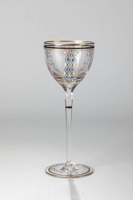 Verre à vin « Schwarzring » Josephinenhütte, Schre