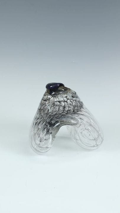 Objet « Honeycomb » de Jörg Zimmermann. Verre inco