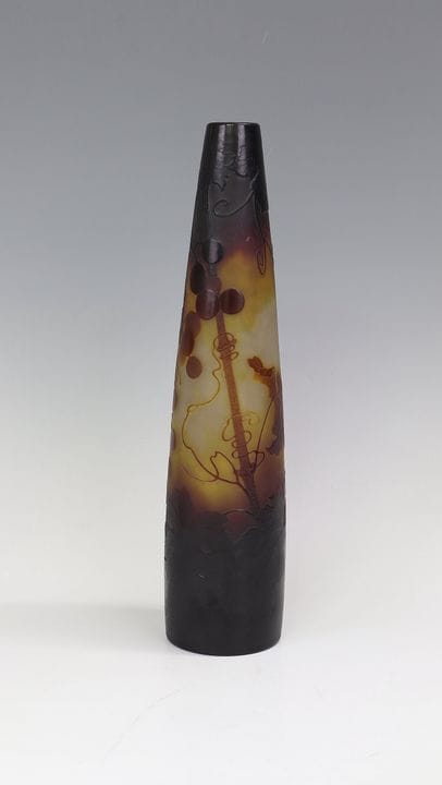 Vase « vigne vierge » d’Émile Gallé, Nancy, 1894-1