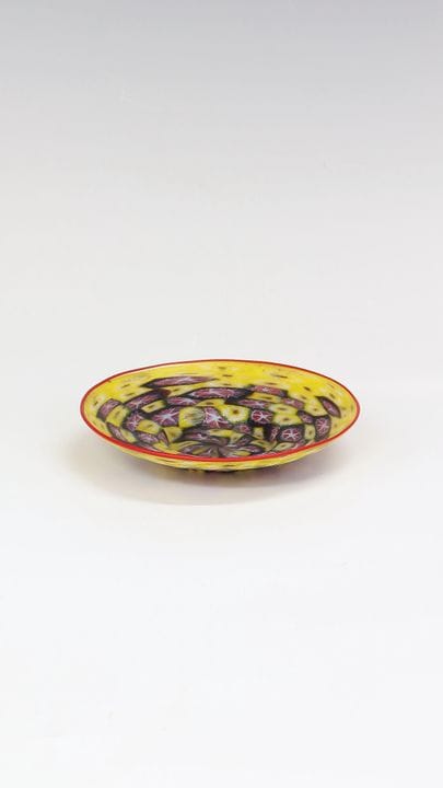 Petite soucoupe « Millefiori » Fratelli Toso, Mura