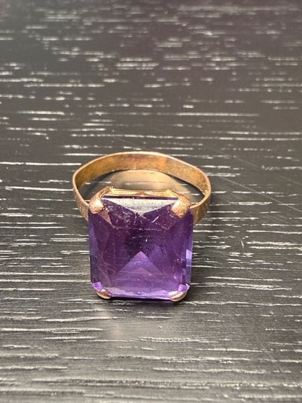 Anillo de oro amarillo de 14 quilates (585 milésim