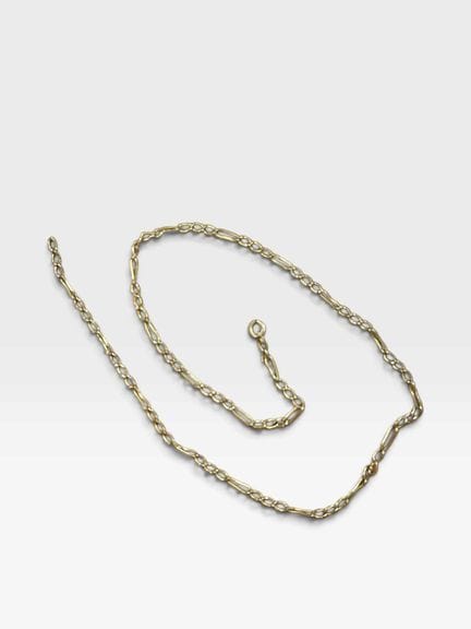 Extremo de cadena de oro de 18 quilates (750 milés