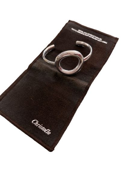 CHRISTOFLE 
Pulsera de plata (925 milésimas) decor