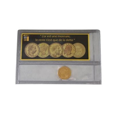 BÉLGICA 
Moneda de 20 francos de Leopoldo II, 1882