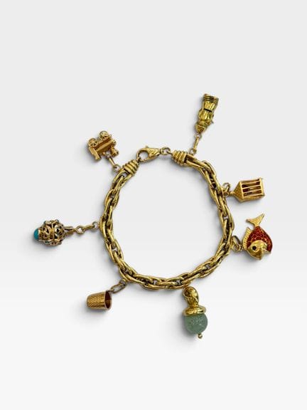 Pulsera de oro amarillo de malla Singapur de 18 qu