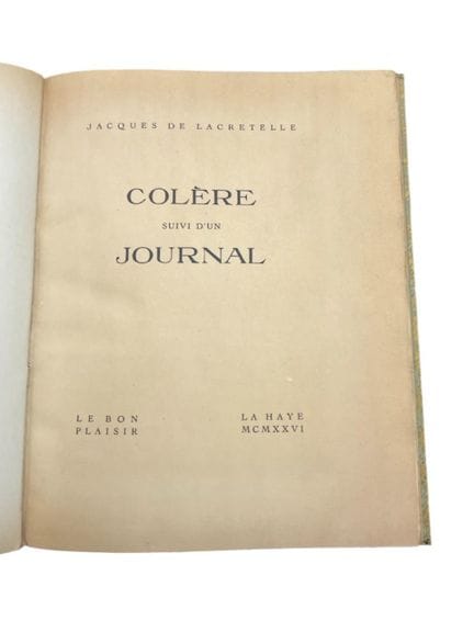 阿尔托（安托南）。《塔拉胡马拉人》。巴黎，L’Arbalète出版社，1945年，四开本，平装，印刷