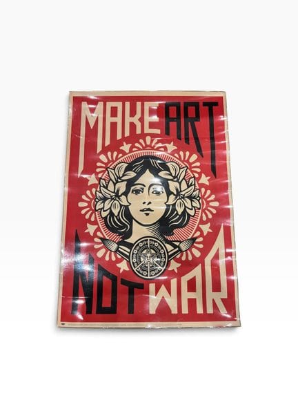 SHEPARD FAIREY (alias OBEY, nato nel 1970) "Make A