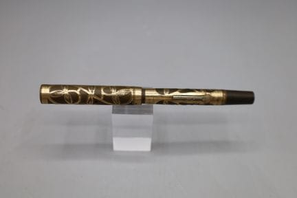 A set of metal objects, including a Townsend fount