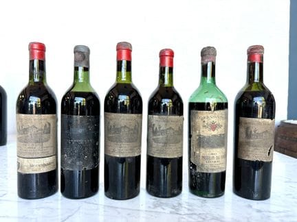Quatre bouteilles de château Le Bourdieu, Haut Méd