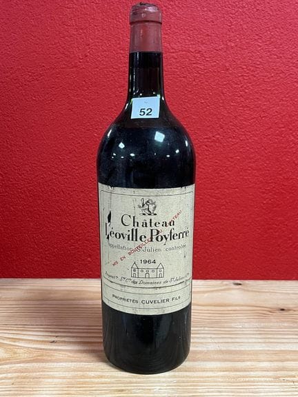 Una botella magnum de Château Léoville Poyferré, a
