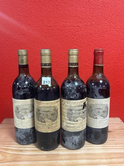 Quatre bouteilles de Château Reysson, Haut-Médoc, 
