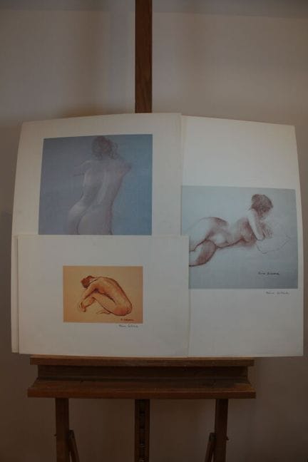Rina SILVERA (1931)
Nus féminins
3 lithographies