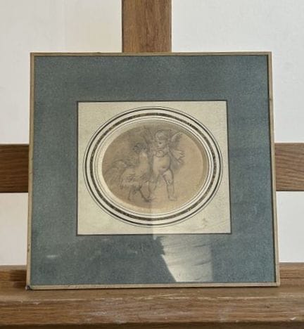Ecole FRANCAISE du XIXème siècle
Putto au coq
Cray