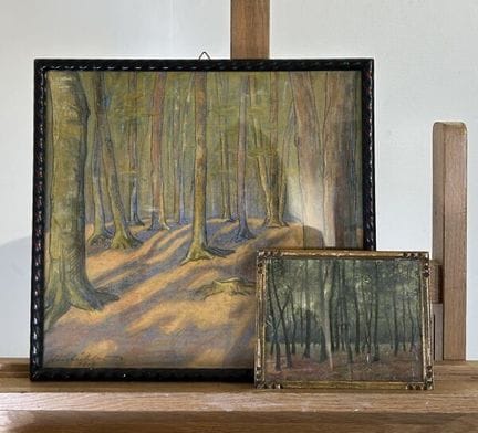Pierre BOKKELANDT (XX)
Paysage forestier
Huile sur