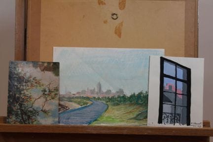 Lot de 7 paysages dont J.Pipault, Desenne, Fernand