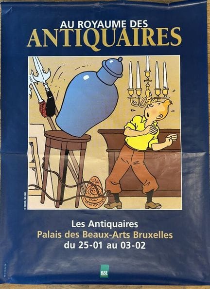 Affiche les Antiquaires, BBL
2002
Déchirure
134,5x