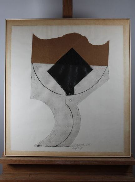Pierre CHEVALLEY 
(1926-2006)
Composition
Lithogra