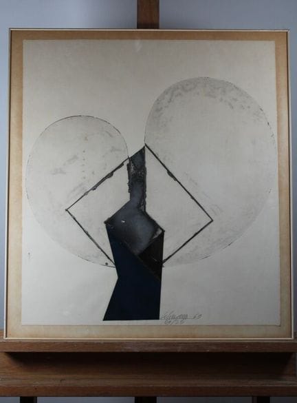 Pierre CHEVALLEY 
(1926-2006)
Composition
Lithogra