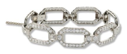 Diamond bracelet
1920s/1930s
platinum, Old Europea