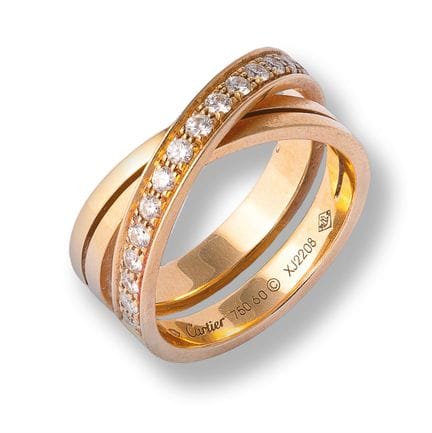 Cartier

Cartier
Diamond ring "Etincelle"
late 20t