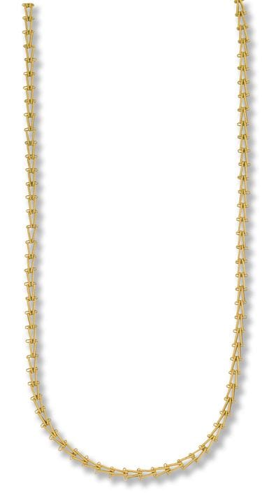 Gold chain
1st half 20th century
18k gold
l. 70 cm
