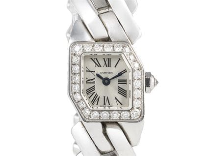 卡地亚

卡地亚
“Maillon de Cartier”腕表
约2020年；型号：4301
表壳：