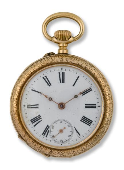 Orologio da tasca
Fine del XIX secolo
Cassa: oro 1